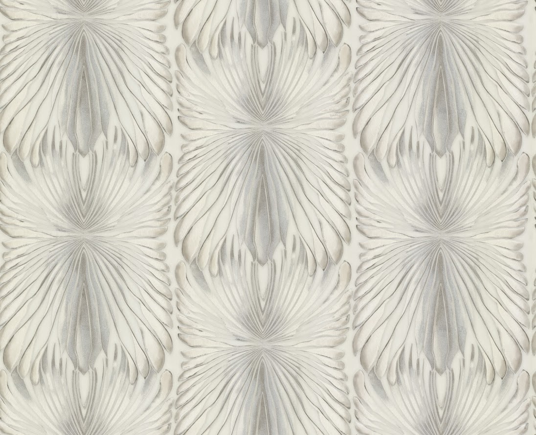 exklusives italienisches Tapeten Design beige Roberto Cavalli in Berlin kaufen