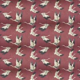 Tapete Jab Design Vögel rot schwarz weiß grau aus Berlin online kaufen