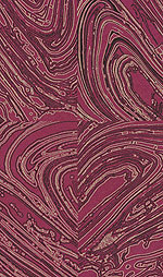 Travertin Stein Muster rot englische Tapete von Osborne und Little - Tapeten Muster 83 travertino